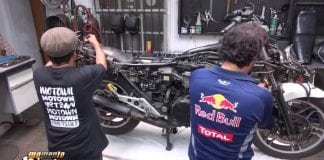 Customização da Honda CBX 750F (7 Galo)