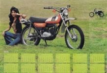 UMA RARA YAMAHA DT 100 C ( ANO 1974), AGORA VOLTARÁ ÀS RUAS.