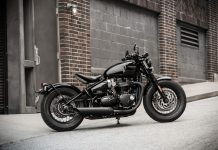 Triumph Bobber Black – Icônica, despojada e arrojada.